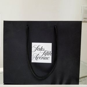 Saks fifth Avenue paper shopping bag
